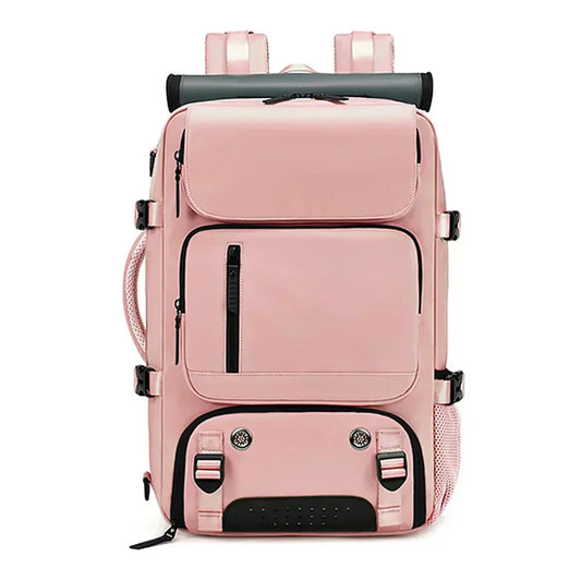 Vleria - Large Waterproof Travel Backpack with USB Charging Port