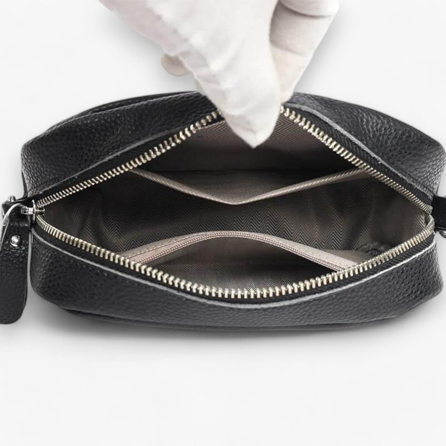 Vleria - Leather Crossbody Bag for Women – Compact Shoulder Bag