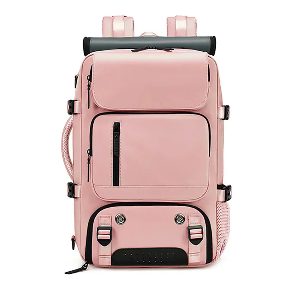 Vleria – Large Waterproof Travel Backpack with USB Charging Port
