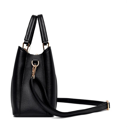 Vleria – Women’s PU Leather Shoulder Handbag with Crossbody Strap