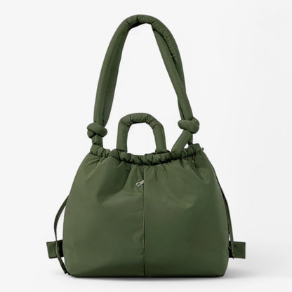 Vleria – Women’s Quilted Puffer Handbag with Shoulder Strap